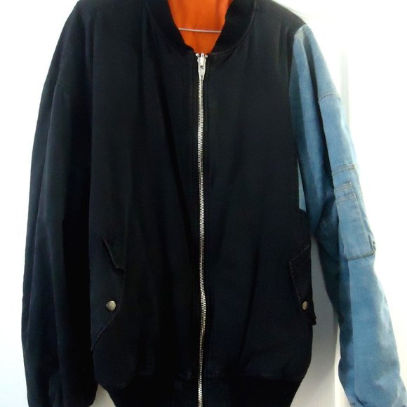 C2H4 "No Chill" Reassembled MA- 1 Jacket Size L! - Picture 2 of 8